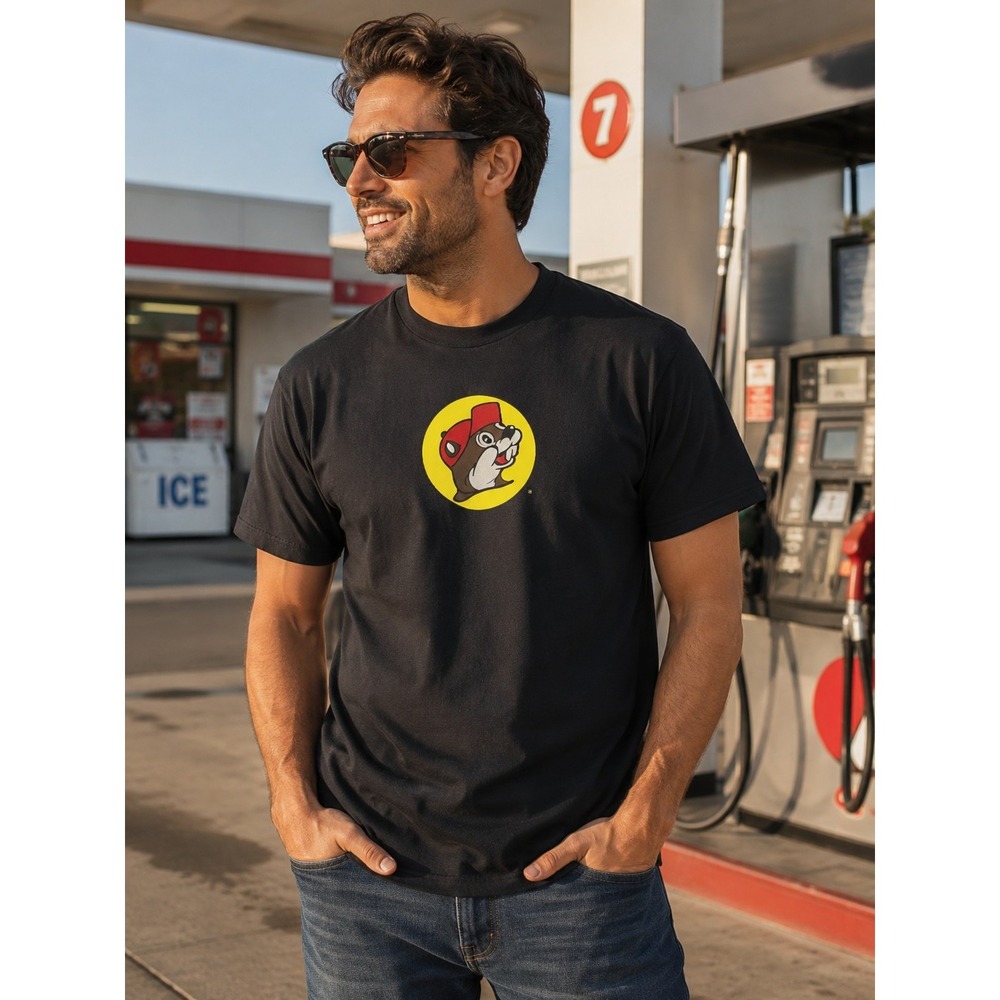 Gildan BUC-EE'S Black Graphic XL Short Sleeve T-shirt -2195